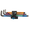 Wera (05022210001) Hex Key Set, Multicolour, Holding Function, 9 Piece