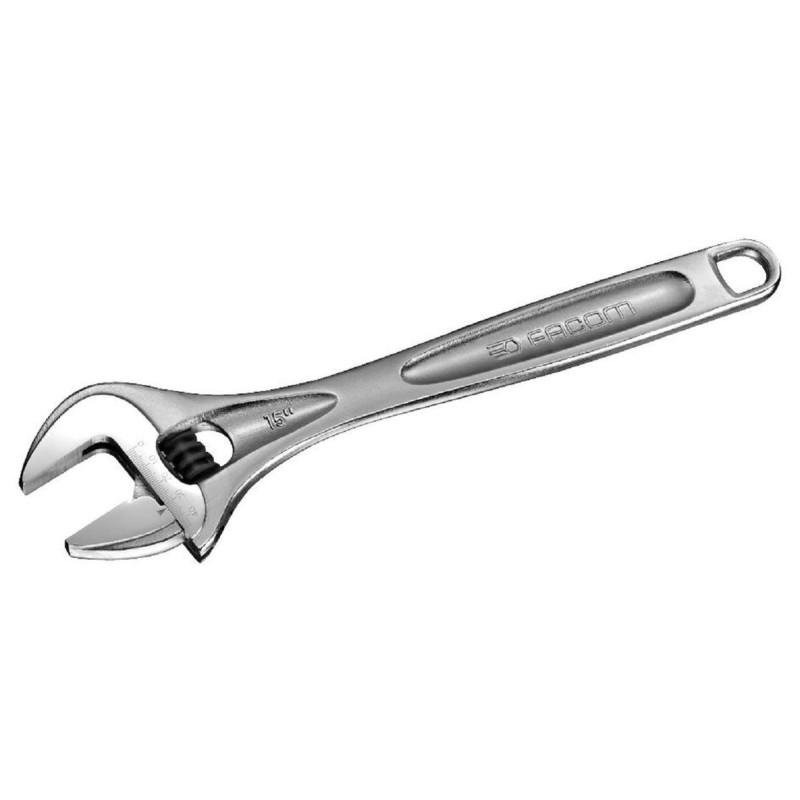 Facom (113A.12C) Wrench  Adjustable  34 mm Max Jaw Opening  306 mm Overall