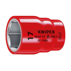 Knipex (98 47 22) Socket  Hexagon  0.5 Drive  22 x 58 mm"