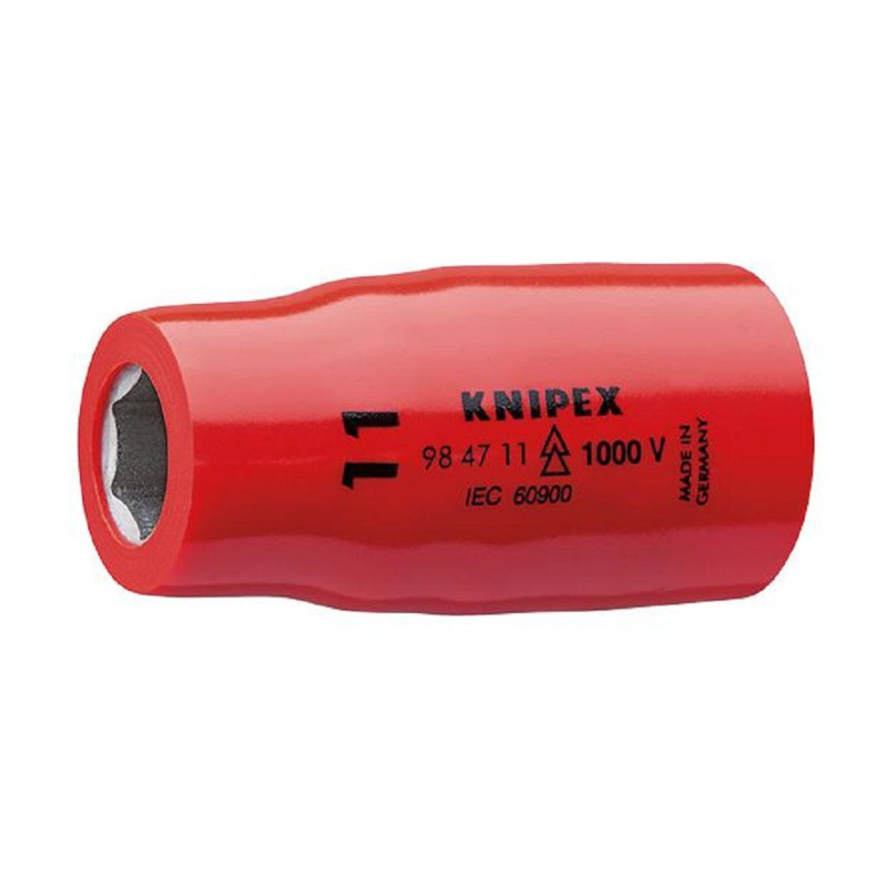 Knipex (98 47 10) Socket  Hexagon  0.5 Drive  10 x 54 mm"