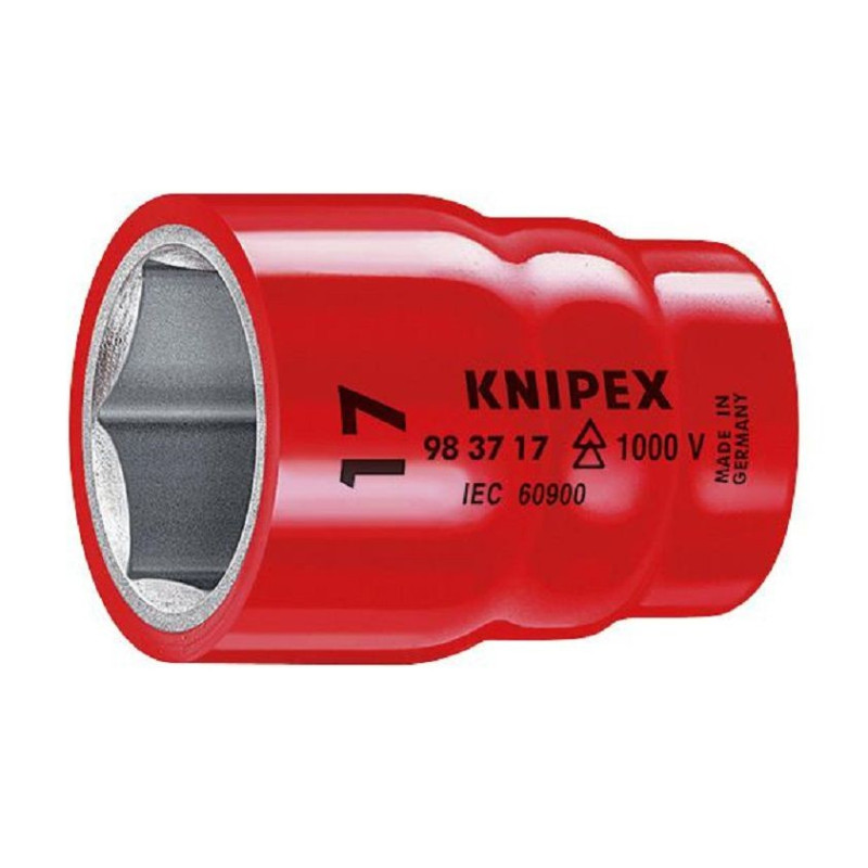 Knipex (98 37 13) Socket  Hexagon  0.375 Drive  13 x 45 mm"