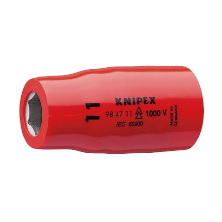 Knipex (98 47 13) Socket  Hexagon  0.5 Drive  13 x 55 mm"