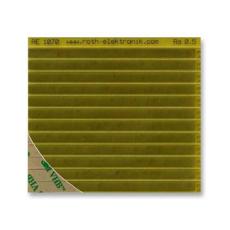 Roth Elektronik (RE1070) Contact Strips  Self-Adhesive  Epoxy Glass