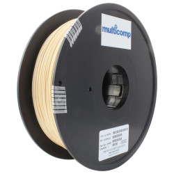 3D Printer Filament Wood 1.75 mm Natural 220 Degree Celcius Melting Temp