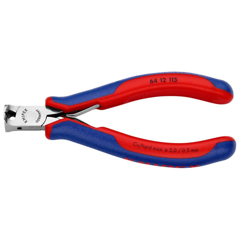 Knipex (64 12 115) Cutter  Nipper  End  115 mm  Bevel  2 mm  56°