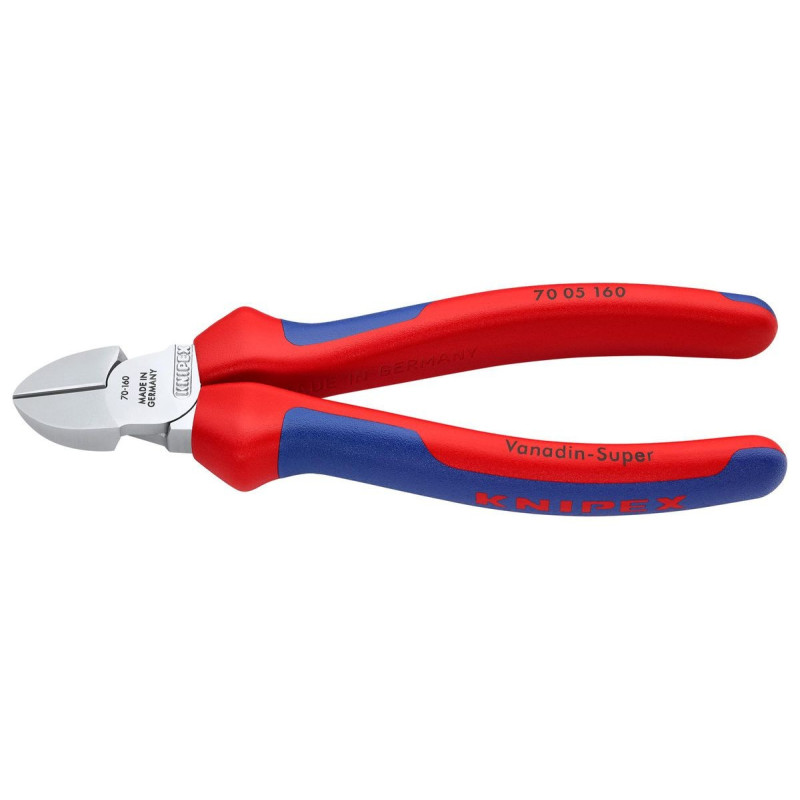 Knipex (70 05 160) Cutter  Side  160 mm  Diagonal  2.8 mm  62°