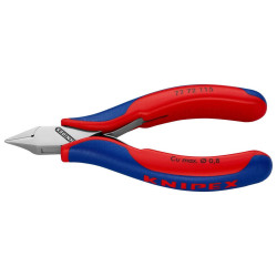 Knipex (77 72 115) Cutter  Red Handles  Diagonal  115 mm  0.8 mm  62°