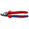 Knipex (95 12 165) Cable Cutter  50mm² Capacity  Burnished  165mm Length