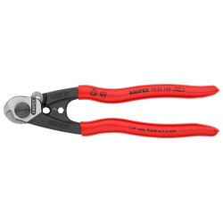 Knipex (95 61 190) Cutter  Nibbler  Wire Rope  6 mm Cutting Capacity