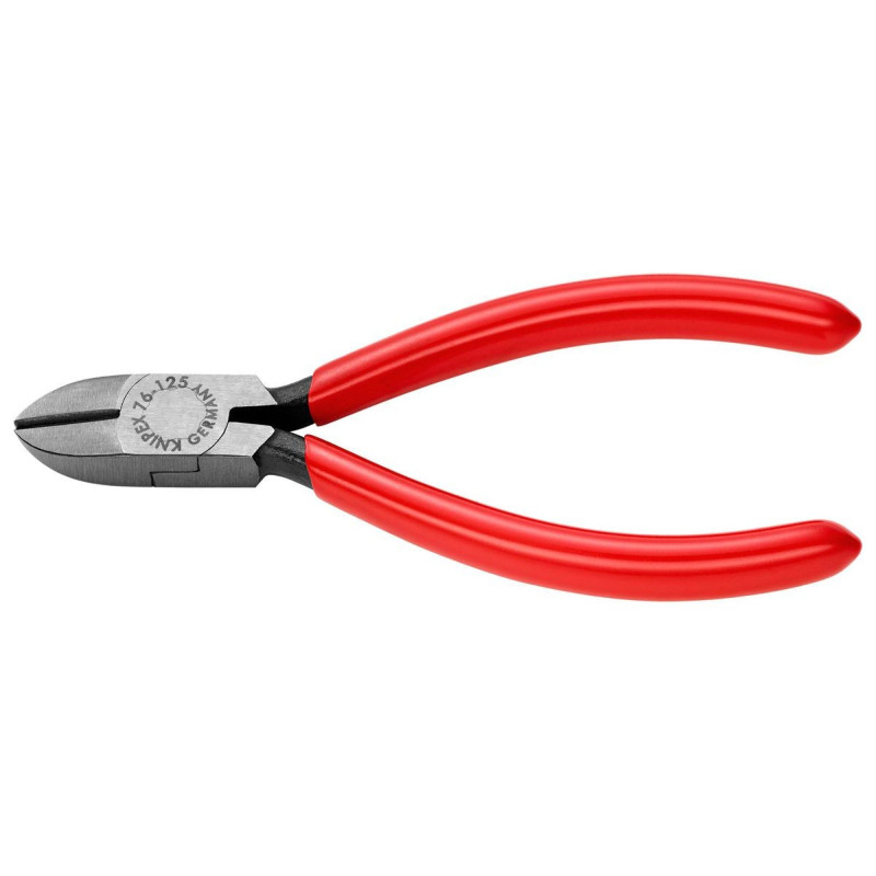 Knipex (76 01 125) Cutter  Diagonal  125 mm  Edge  3 mm  63 °