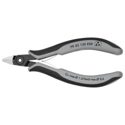 Knipex (79 32 125 ESD) Cutter  Electronics  Precision  Side  125 mm