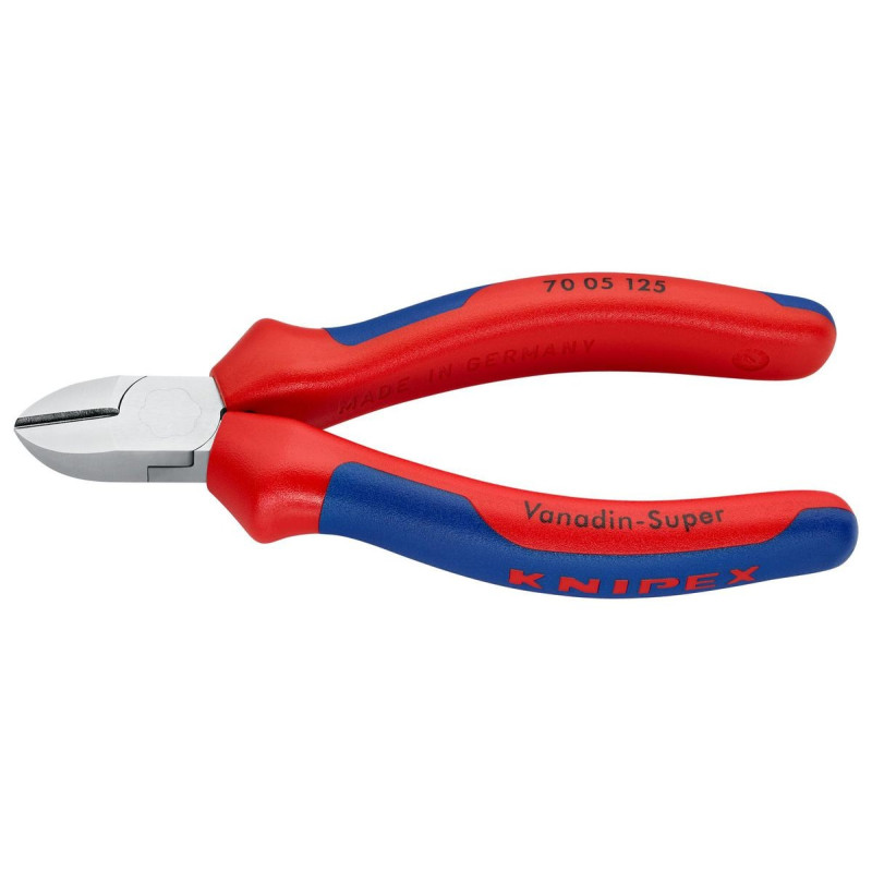 Knipex (70 05 125) Cutter  Nipper  Diagonal  125 mm  Diagonal  2.3 mm  62 °