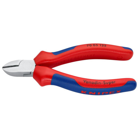 Knipex (70 05 125) Cutter  Nipper  Diagonal  125 mm  Diagonal  2.3 mm  62 °