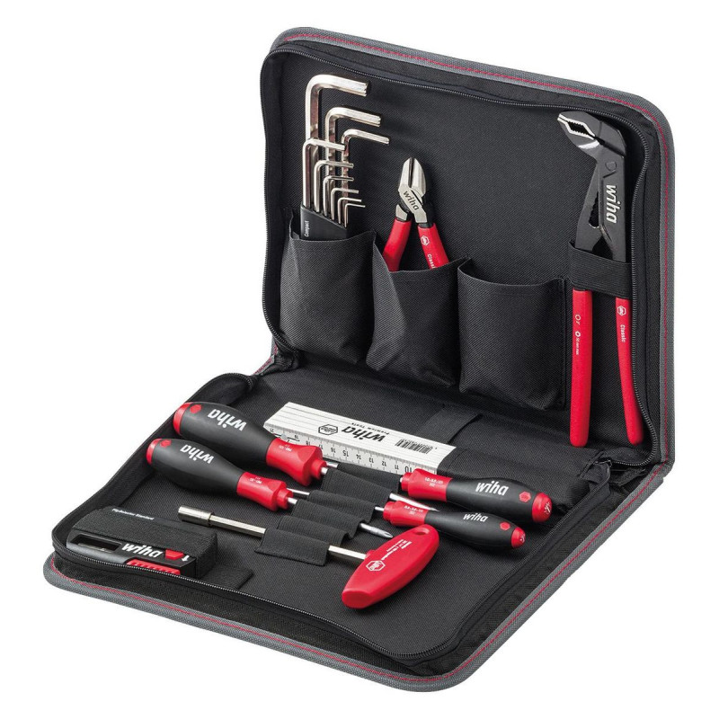 Wiha (36388) Tool Set  Mechanic  Assorted  Zip Case  30 Piece