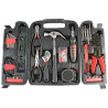 Duratool (D02154) 129 Piece Tool Set in a Fold-Up Blow Moulded Case