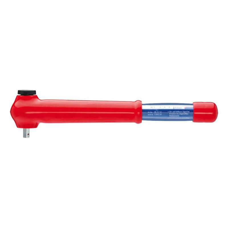 Knipex (98 43 50) Torque  Wrench  1000V  1/2 Drive  5N-m to 50N-m"