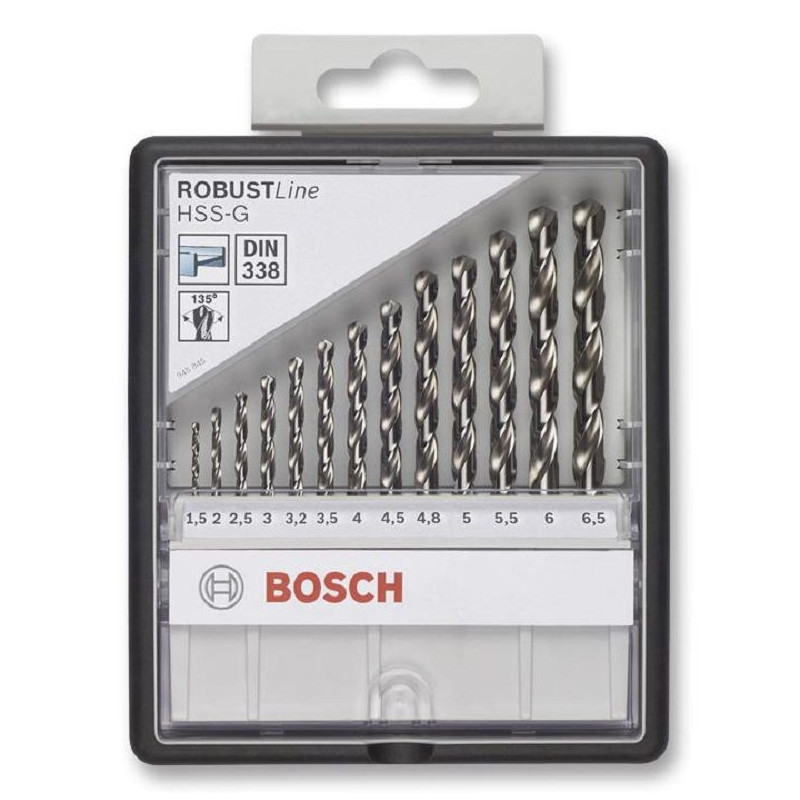 Bosch (2607010538) Drill Bit Set  HSS-G  13 Pcs