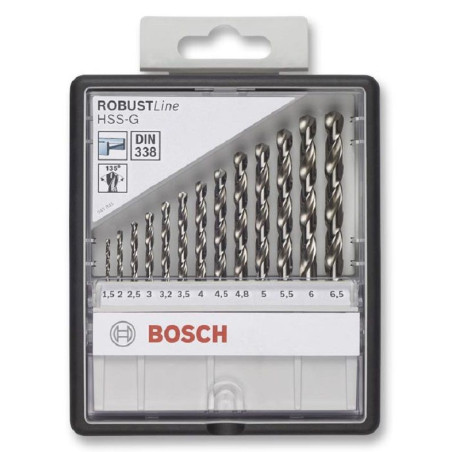 Bosch (2607010538) Drill Bit Set  HSS-G  13 Pcs