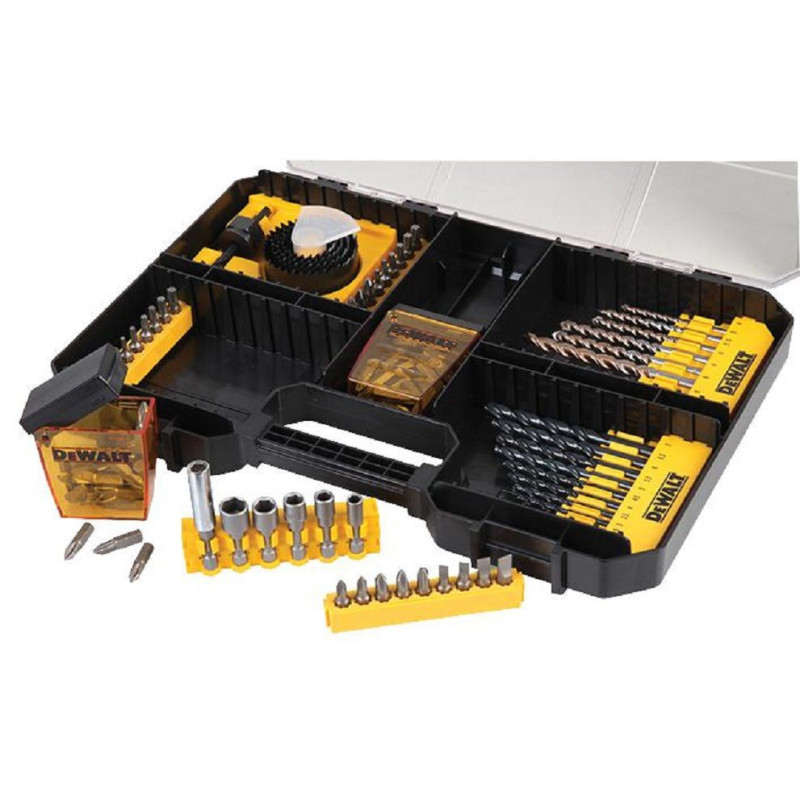 DeWalt (DT71569-QZ) Drill Bit Set  4 Hole  Driver Bits  100 Pcs