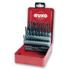 Ruko (205217) Drill Bit Set  HSS-R  1 mm - 5.9 mm  50 Piece