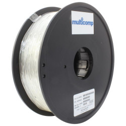 3D Printer Filament TPU 1.75 mm Natural 220 Degree Celcius Melting Temp