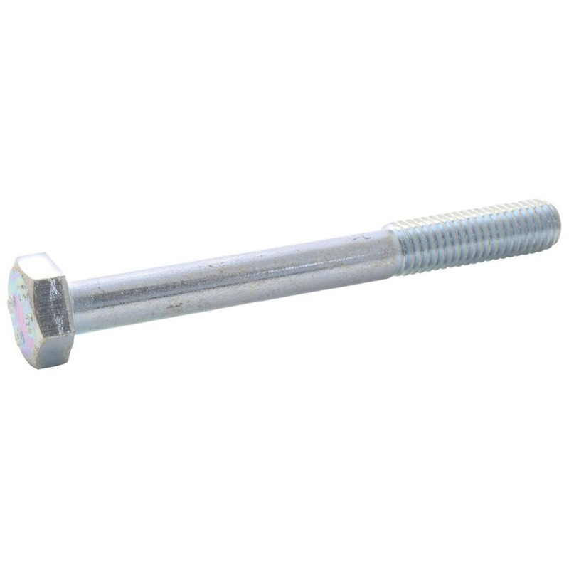 TR Fastenings (M8 75 HH88BL Z50) Hex Bolt  50 Box  M8  Hex  75 mm  Steel