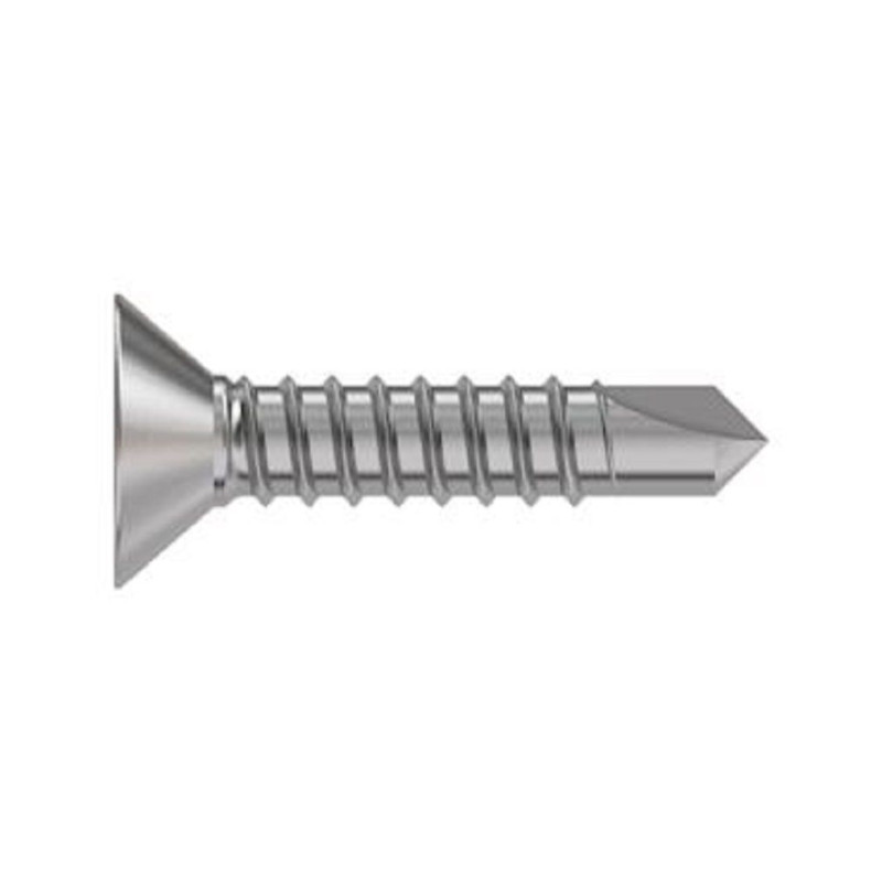 TR Fastenings (6.3 X 120 KPSTDX Z100 DIN7504) Countersunk Head Screws