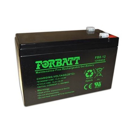 12V 8Ah Battery Lead Acid Gel