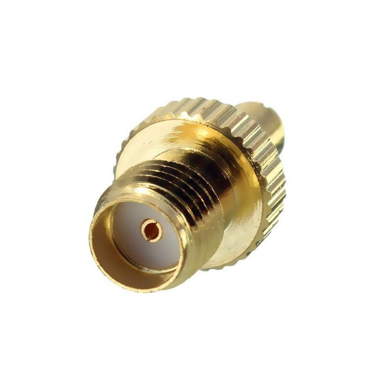 RF Adapter SMA Female to TS9 Gold