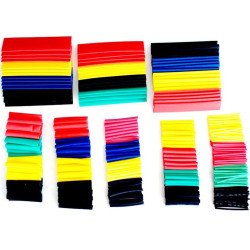 SALIPT Sleeving KIT Heat Shrink Tubing Polyolefin 8 Mixed Colours  328 pcs