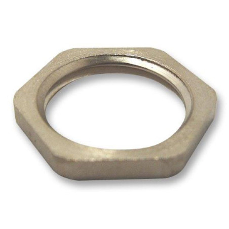 TR Fastenings (50.220 M-F) Nut  Hex  M20  Brass  Nickel Plated