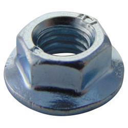 TR Fastenings (M5- SFST-Z100-) Flange Nut  Serrated  M5  Steel