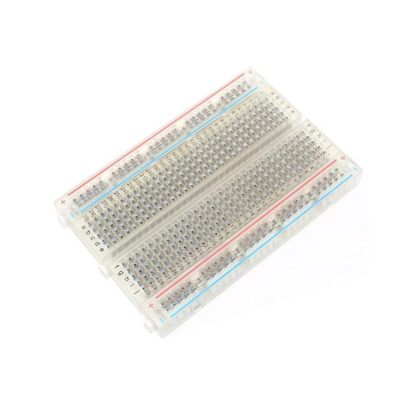 400 Tie Point Interlocking Solderless Breadboard