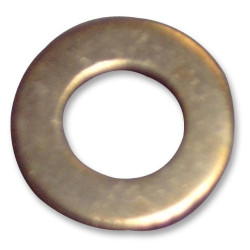 Duratool (M6 BRASS FLAT WASHER) Washer  Plain  Flat  Brass