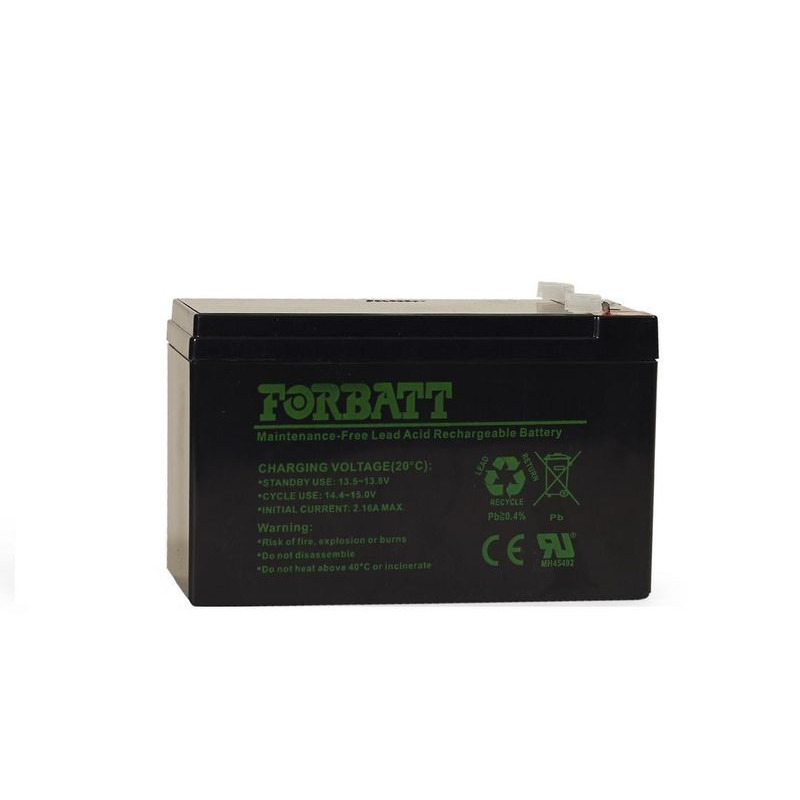 12V 7.2Ah Battery Lead Acid