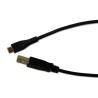 USB Cable  2m USB to Micro USB  Black - MC000950  Multicomp