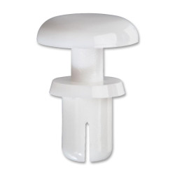 TR Fastenings (TRSR 3100 W) Snap Rivet  White  Nylon 6