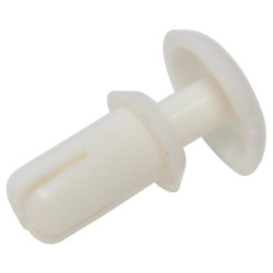 Essentra Components (SR 5105W) Rivet  Snap  White  Nylon