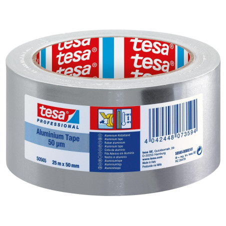 Tesa (50565-00000-01) Tape  General Purpose  Aluminium Foil  50 mm x 50 m