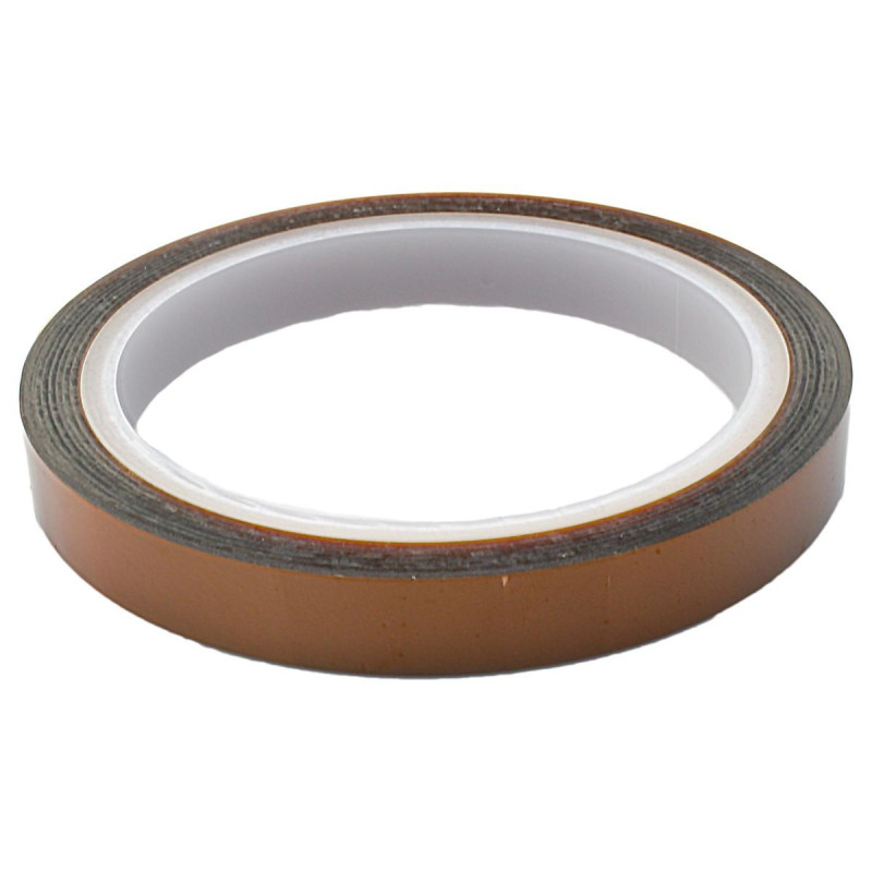 Tesa (51408-00007-00) Masking Tape  PI (Polyimide)  Amber  12mmx33m