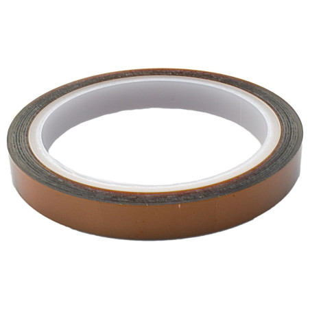 Tesa (51408-00007-00) Masking Tape  PI (Polyimide)  Amber  12mmx33m