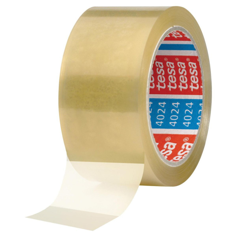 Tesa (4024-00234-04) Packaging Tape  PP (Polypropylene)  50 mm x 66 m