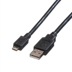 USB Cable  1.5m  USB to Micro USB  Black  MC000949  Multicomp