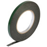 Pro Power (ADSFT9X10) Foam Tape  Double Sided  Acrylic  Black  9 mm x 10 m