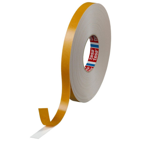 Tesa (04957-00008-00) Foam Tape  Double Sided  White  19.05 mm x 25 m