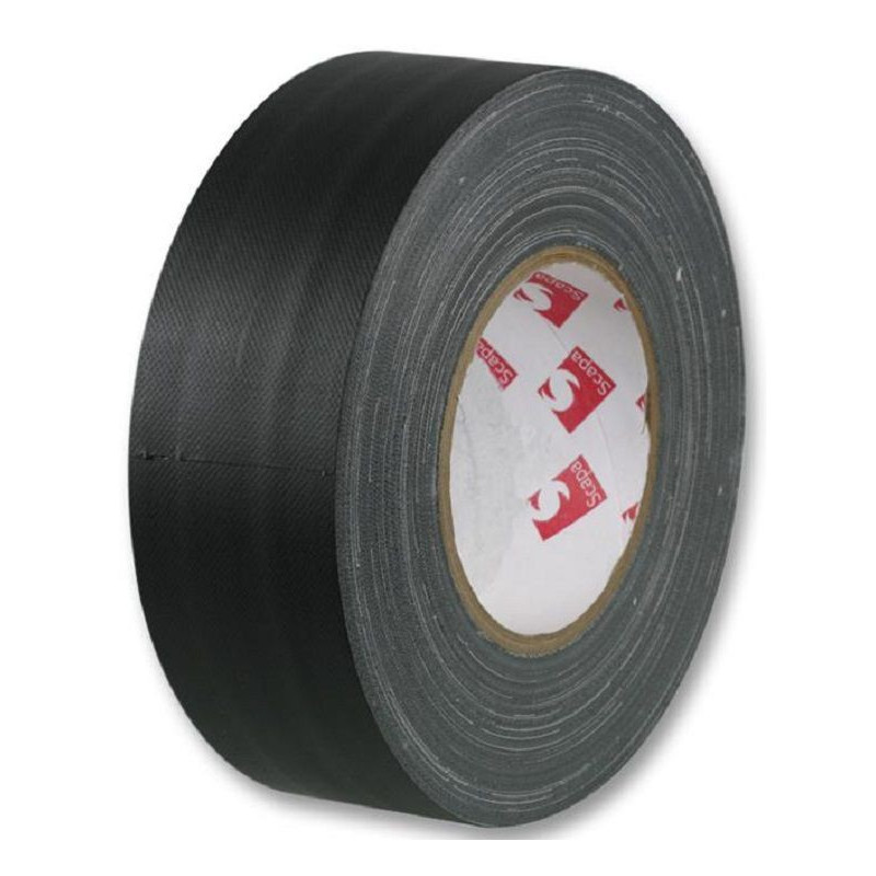 Pro Power (3130 BLACK) Gaffer Tape  Cloth  Black  50 mm x 50 m