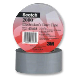 3M (2000 50MM) Tape  Electrical Insulation  50 mm x 46 m