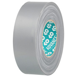 Advanced Tapes (AT163 SILVER 50M X 50MM) Duct Tape  50 mm x 50 m