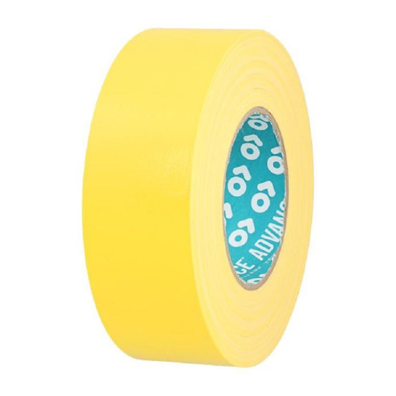 Advanced Tapes (AT175 YELLOW 50M X 50MM) Duct Tape  50 mm x 50 m