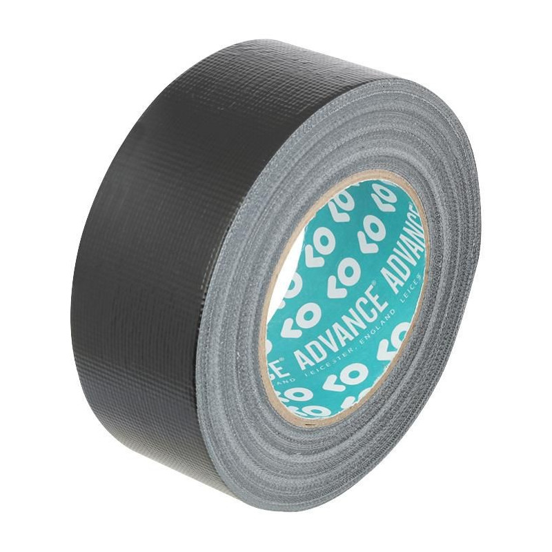 Advanced Tapes (AT170 BLACK 50M X 50MM) Duct Tape  50 mm x 50 m